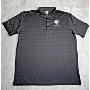 Callaway OptiDri BMW mens polo golf shirt XL Black embroidered automotive